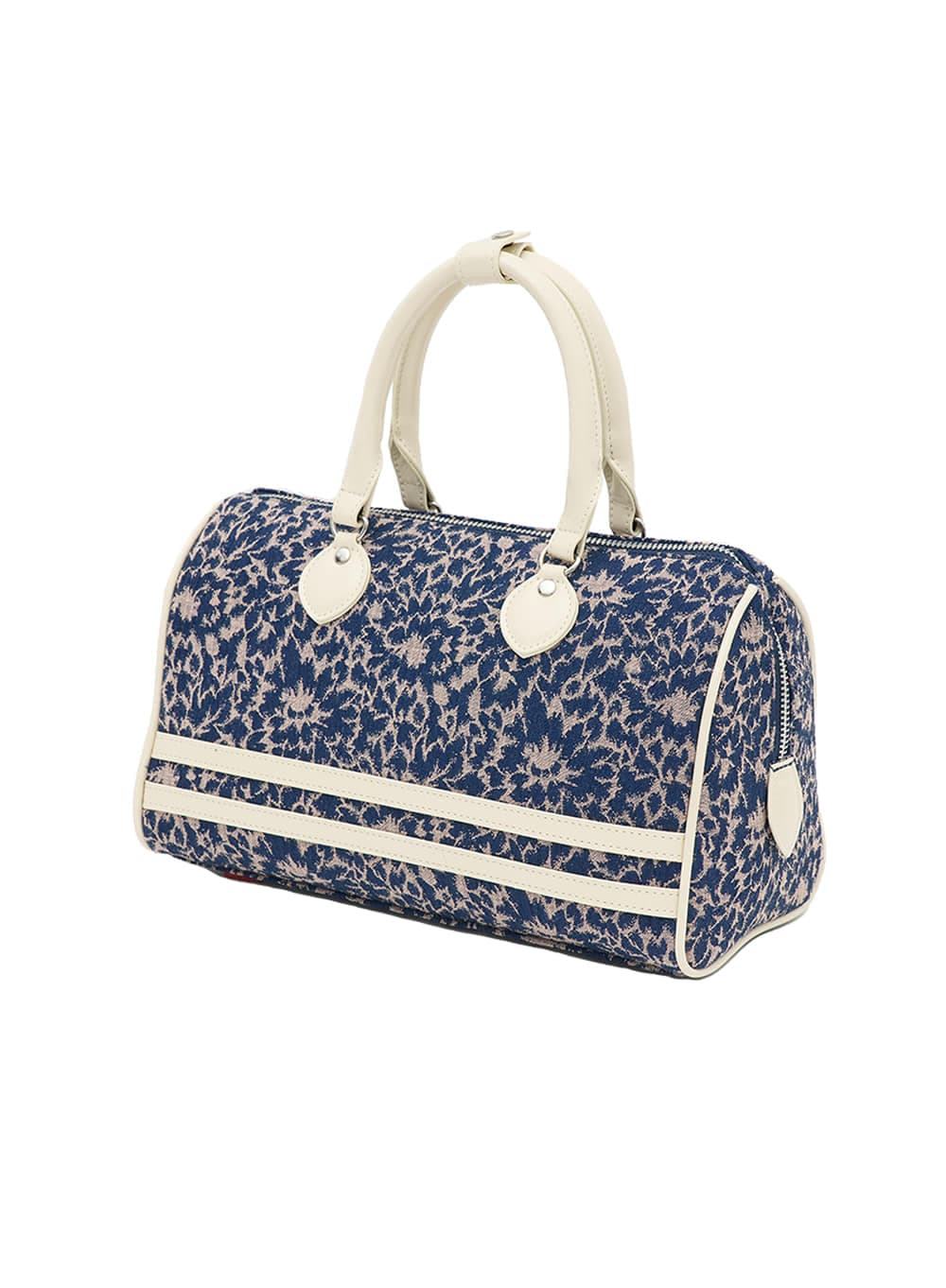 STRIPE BOSTON BAG_NAVY