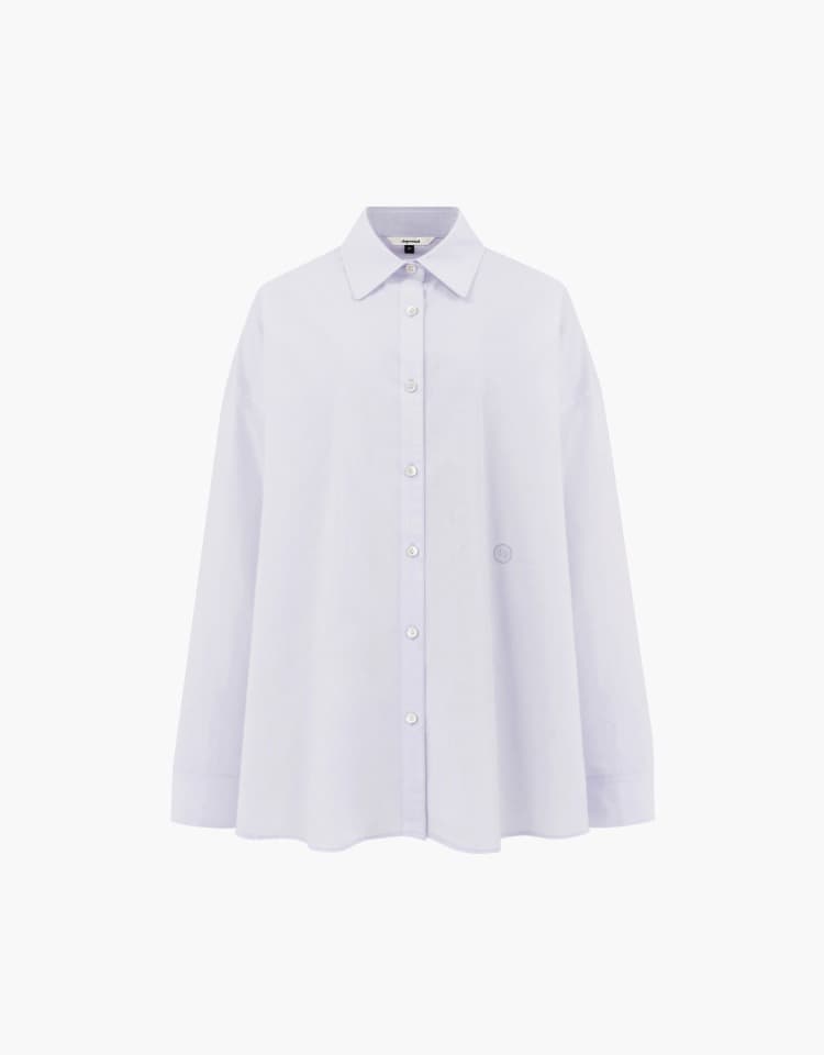 oversized shirts - light violet