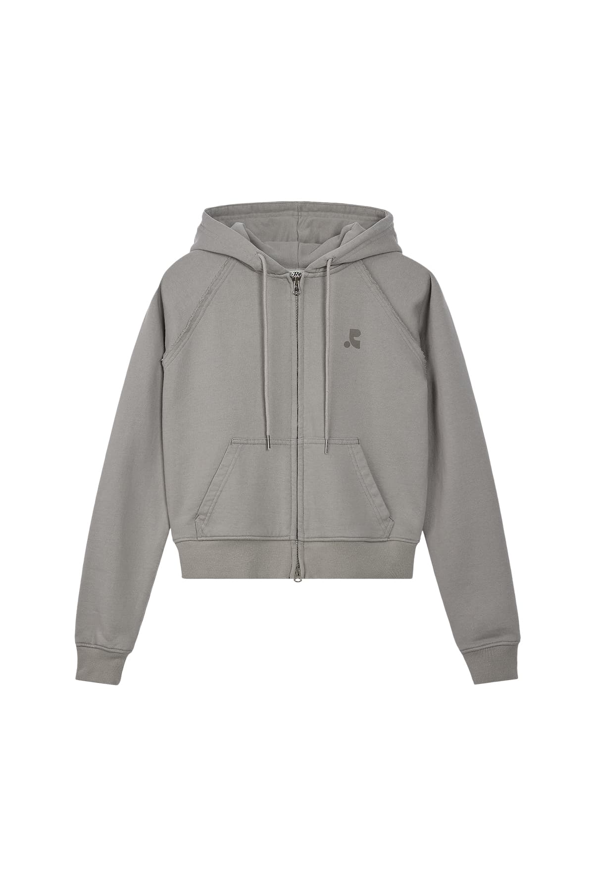 RS ZIP-UP HOODIE - GREY