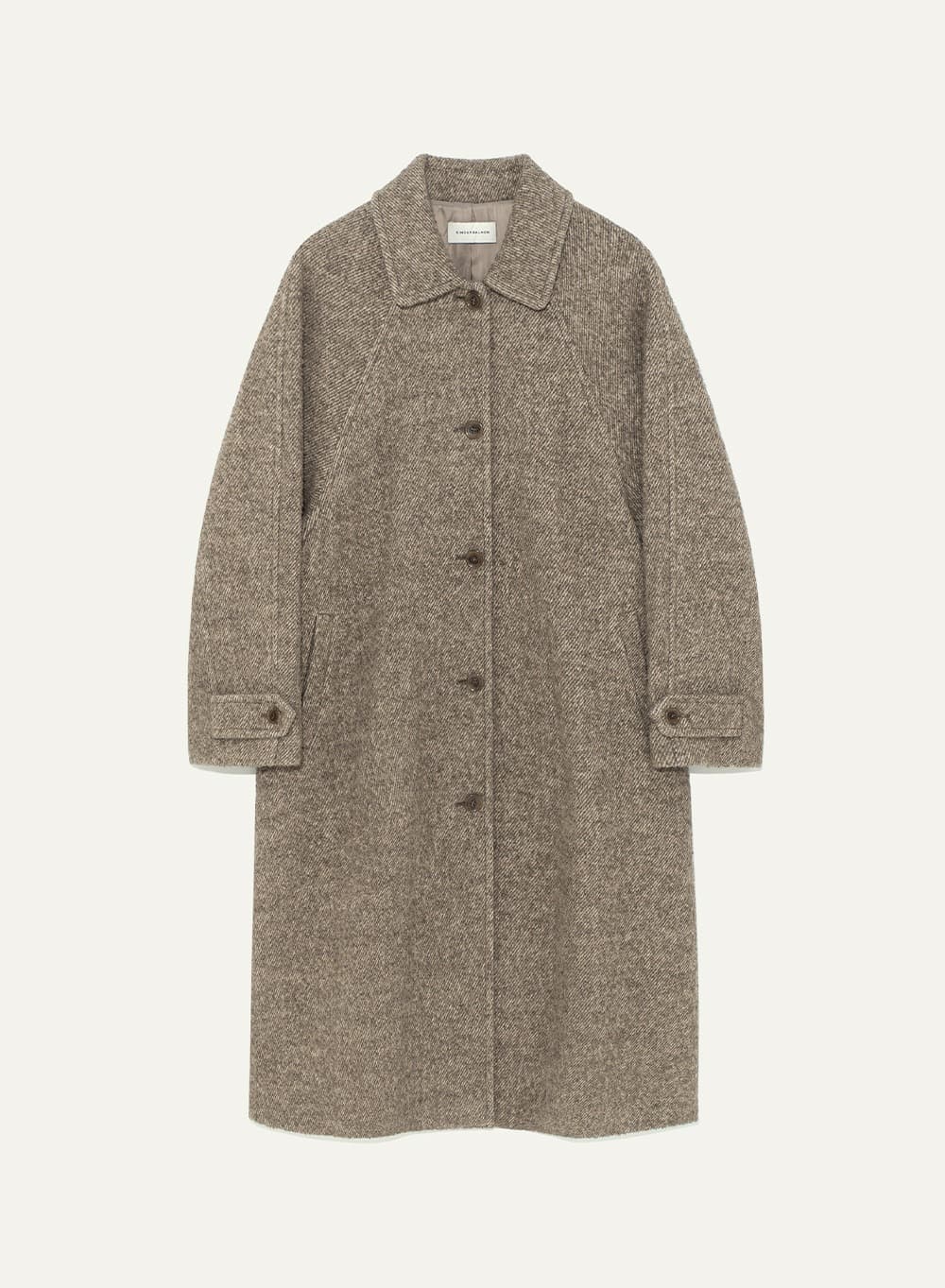 Céleste Alpaca Coat Fawn
