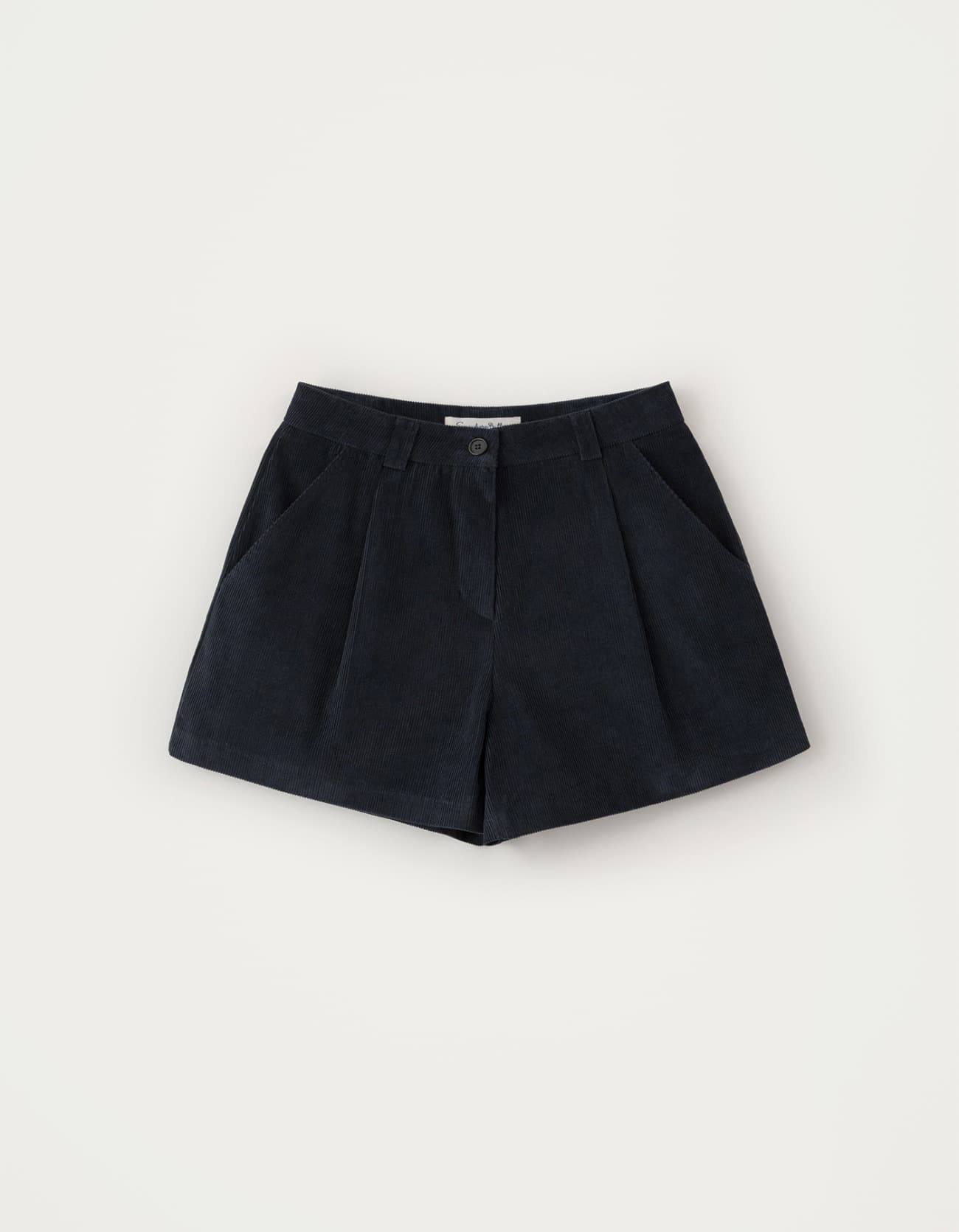 Corduroy Dave Short Pants - Navy