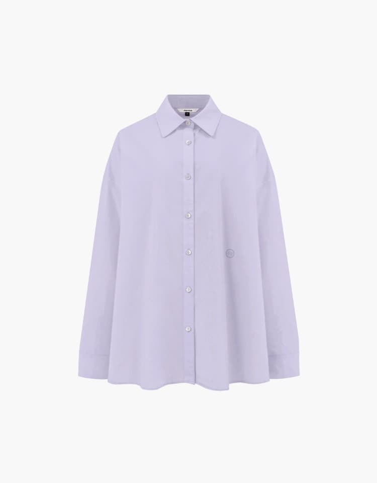 oversized shirts - violet