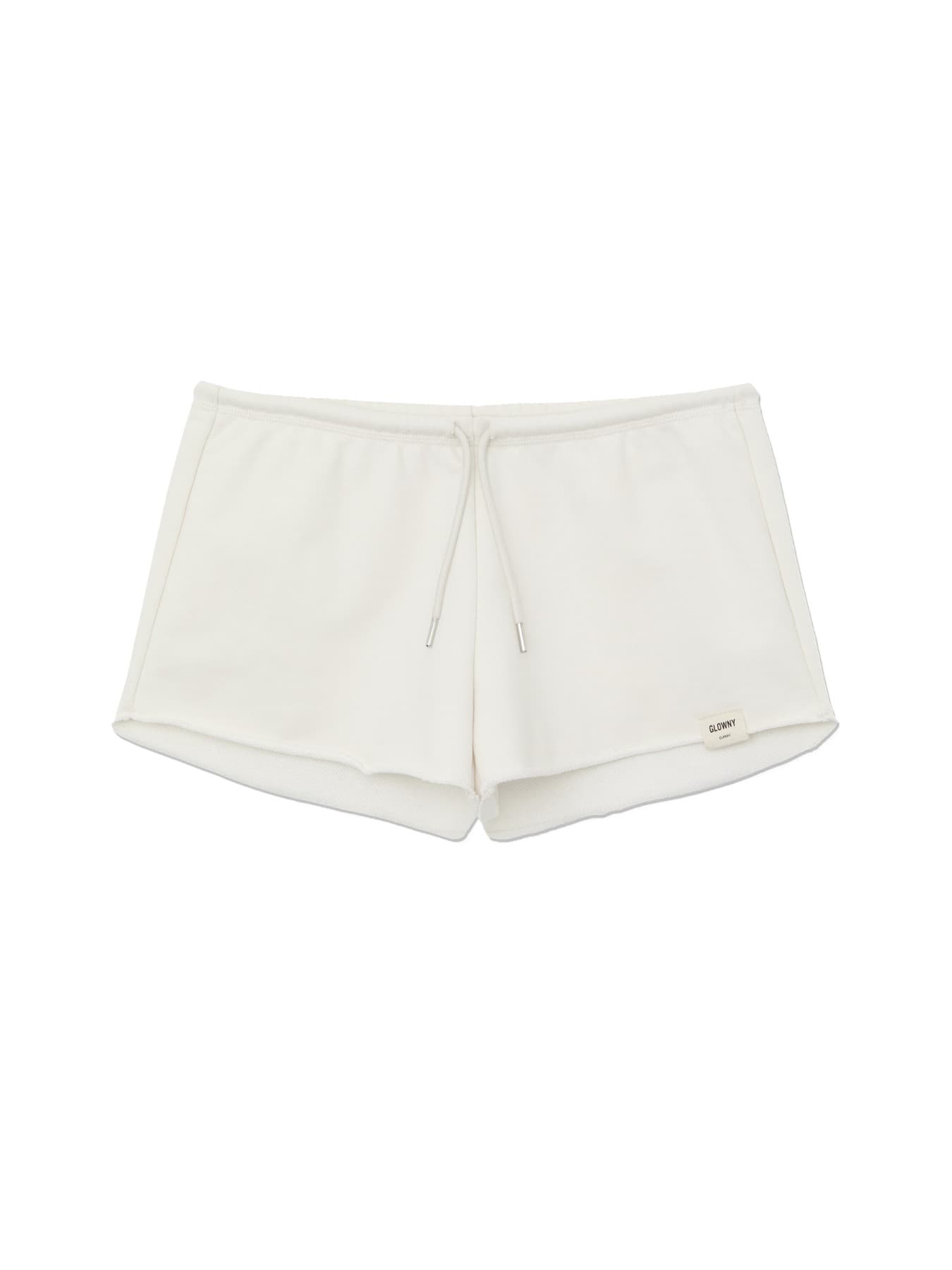 G LOW RISE SHORTS (WHITE)