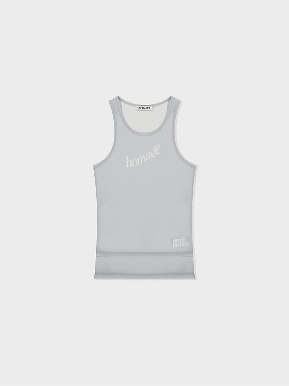 Homage Sleeveless T-Shirt_Light Blue