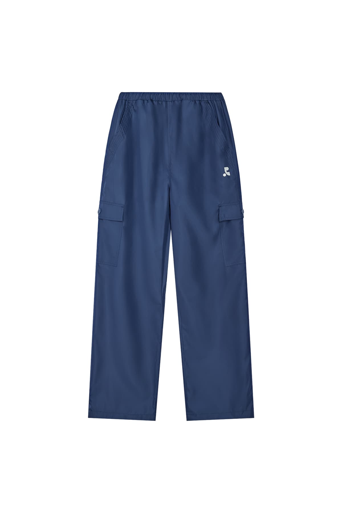 WIDE CARGO PANTS - BLUE