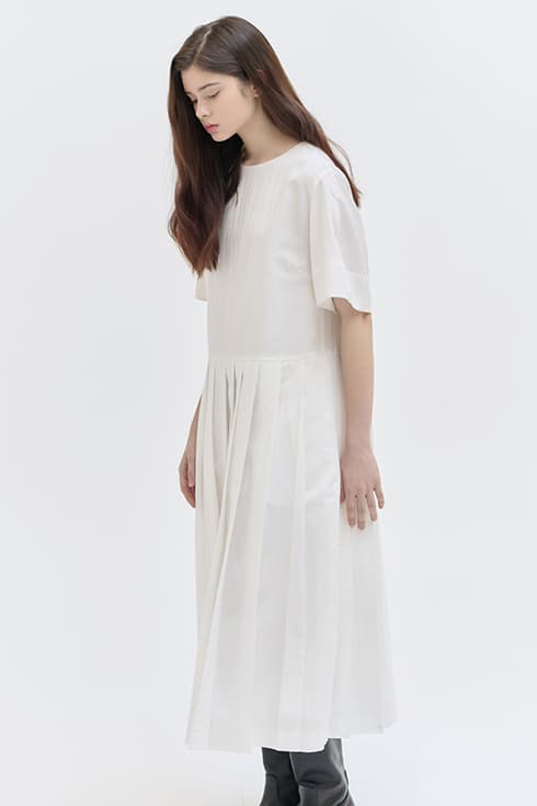 25SN pleats long ops [WH]