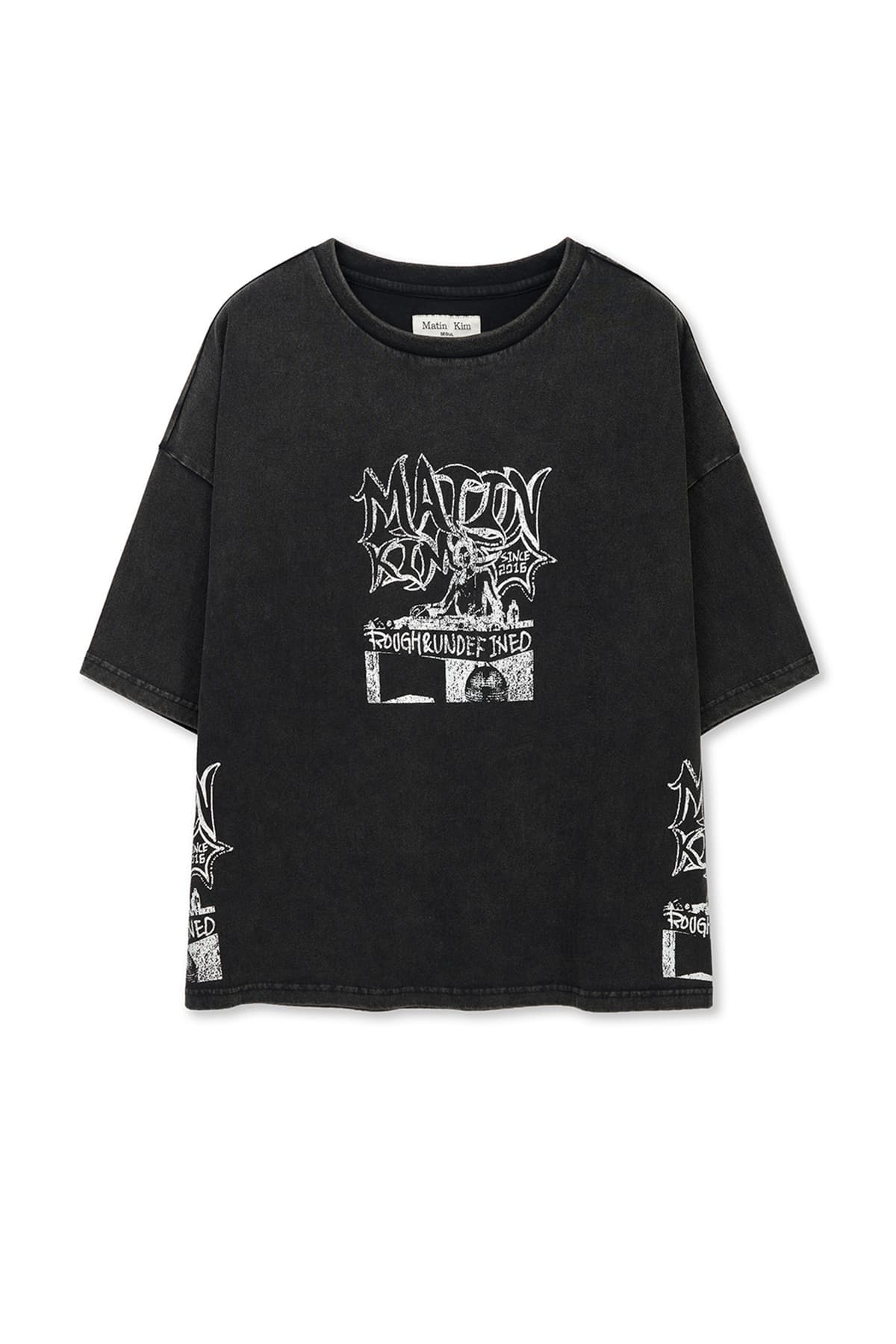 VINTAGE GRAFFITI ARTWORK TOP IN BLACK