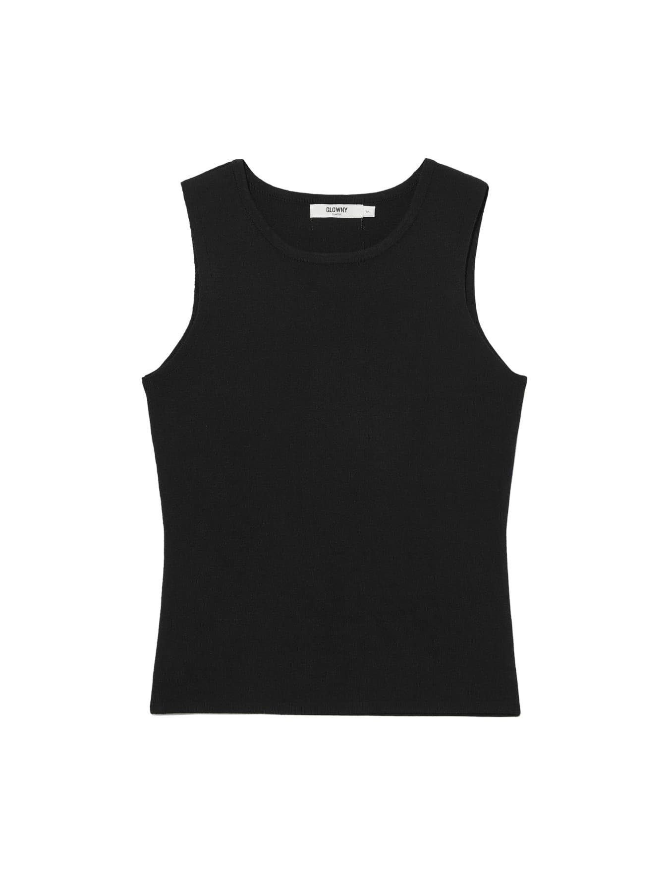 G REST KNIT SLEEVELESS (BLACK)