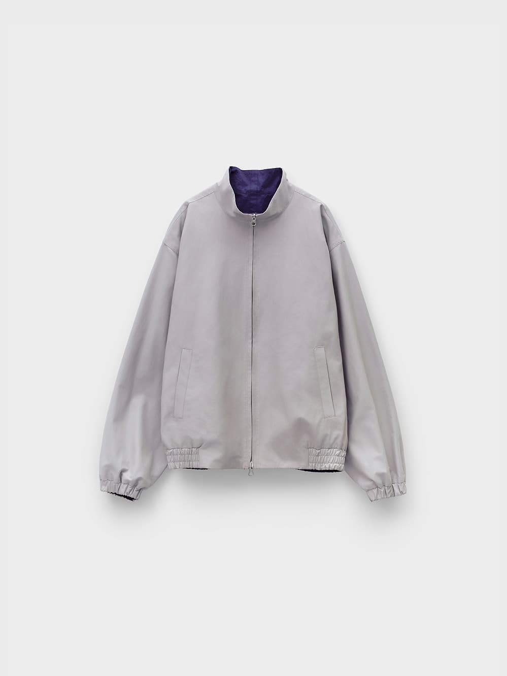 Reversible Zip-Up Jumper_Grey