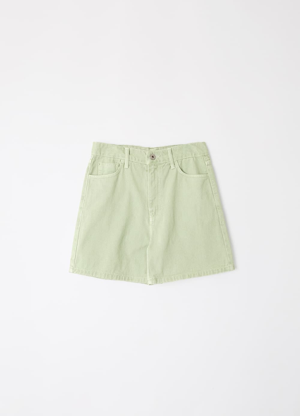 Classic Staple Denim Shorts - Irish Mint