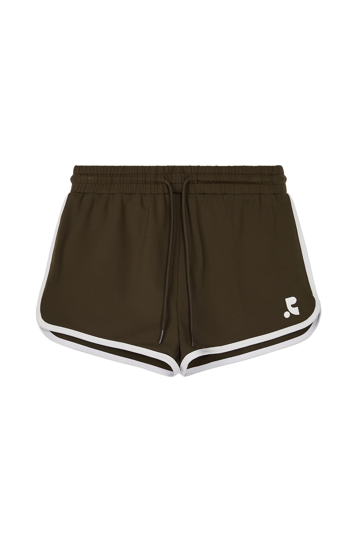 COLORATION SWIM SHORTS - BROWN
