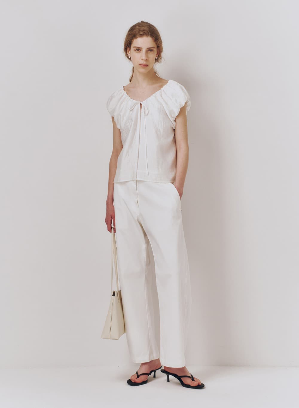 Swan Blouse White