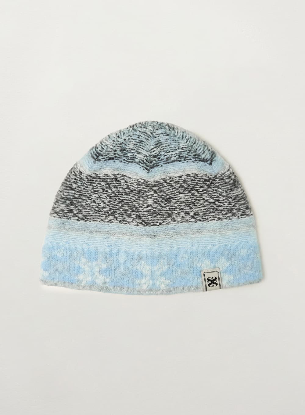 Nordic Knit Beanie - Sky Blue