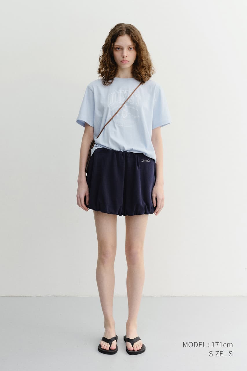 MINI VOLUMED SKIRT NAVY_UDSK6B228N2