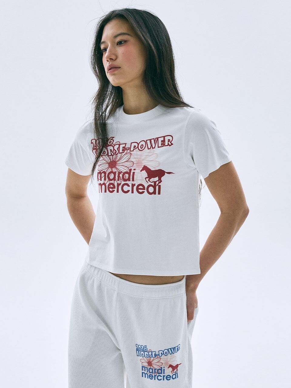 SLIM TSHIRT 2026 HORSE-POWER_IVORY
