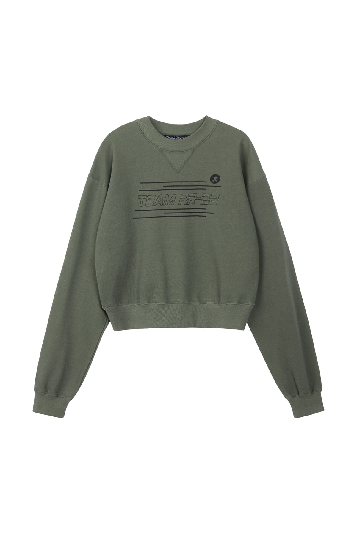 RR TEAM PIGMENT SWEATSHIRT - KHAKI