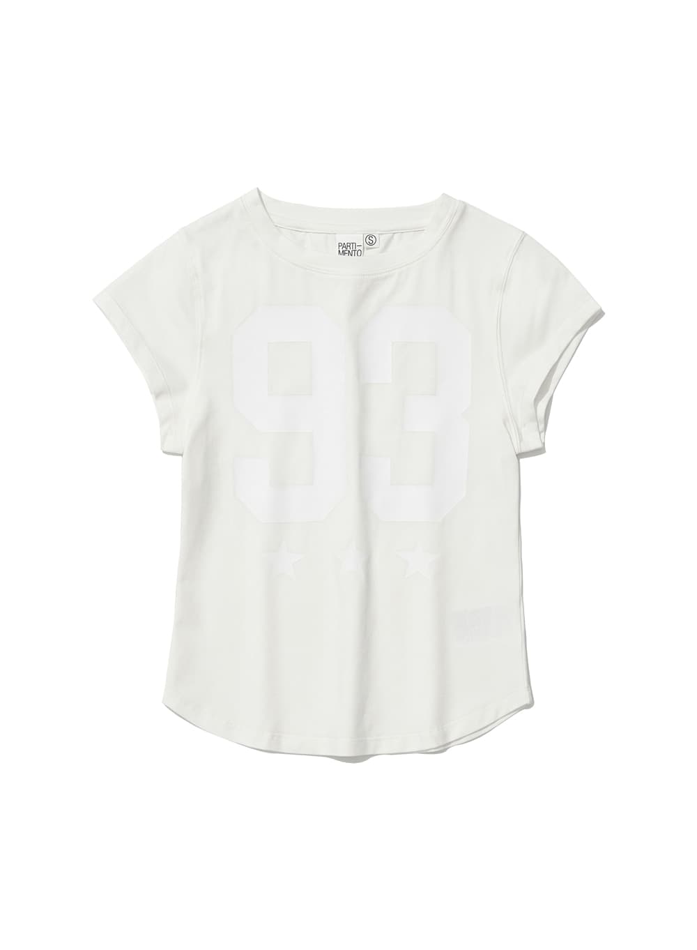 93 CIAO PRINTED SHORT SLEEVE TEE_WHITE