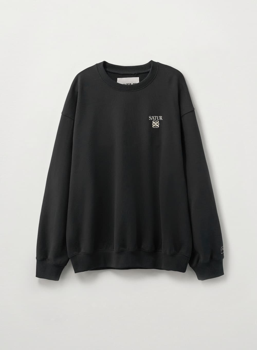 Loren Small Logo Basic Sweatshirt - Charcoal