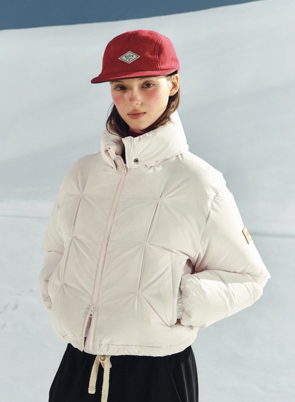 Fleece Reversible Camp Cap - Brown