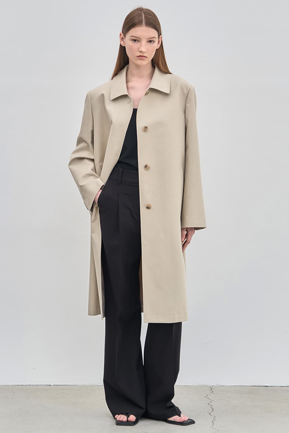Urban spring coat Beige [N6SCT04]