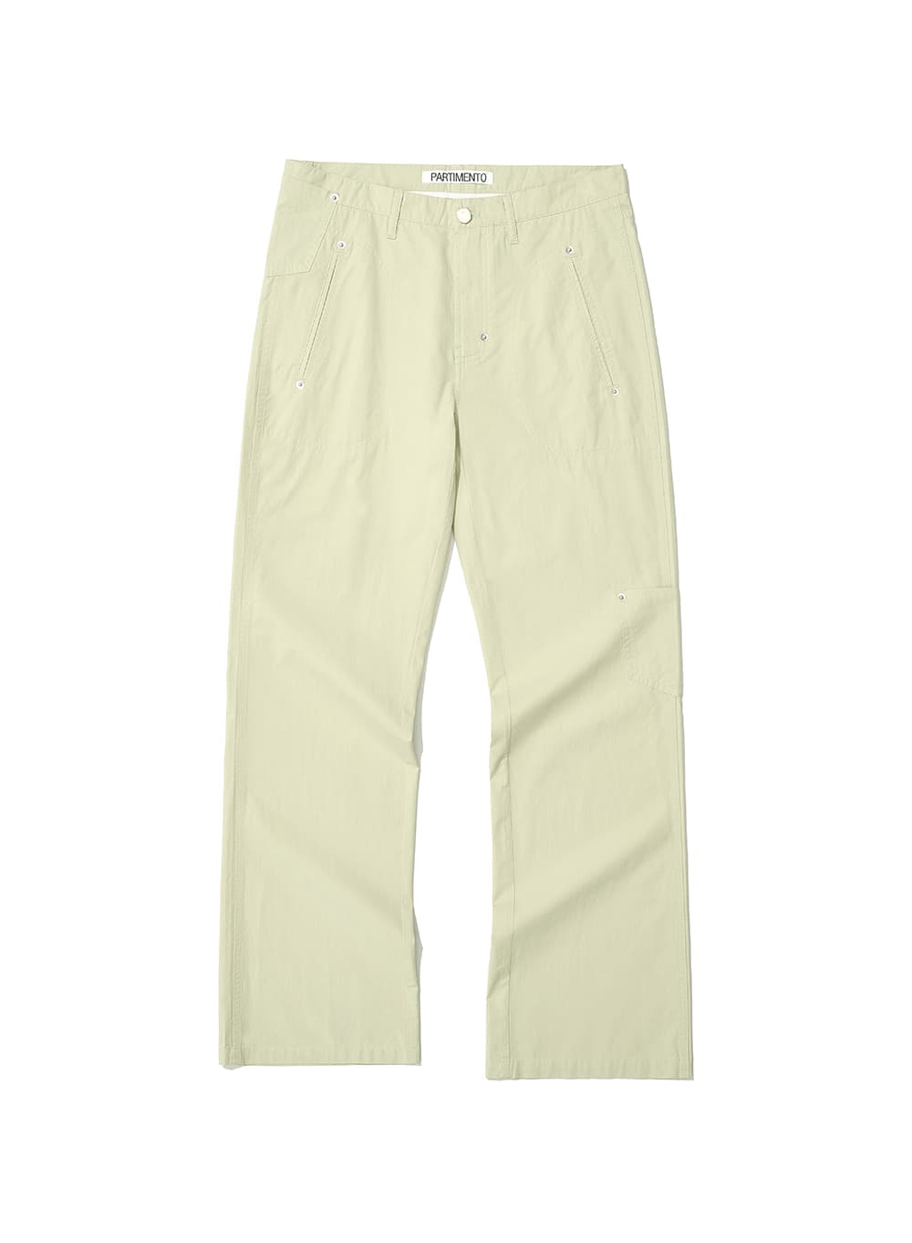 LOWRISE POCKET POINTED PANTS_KHAKI