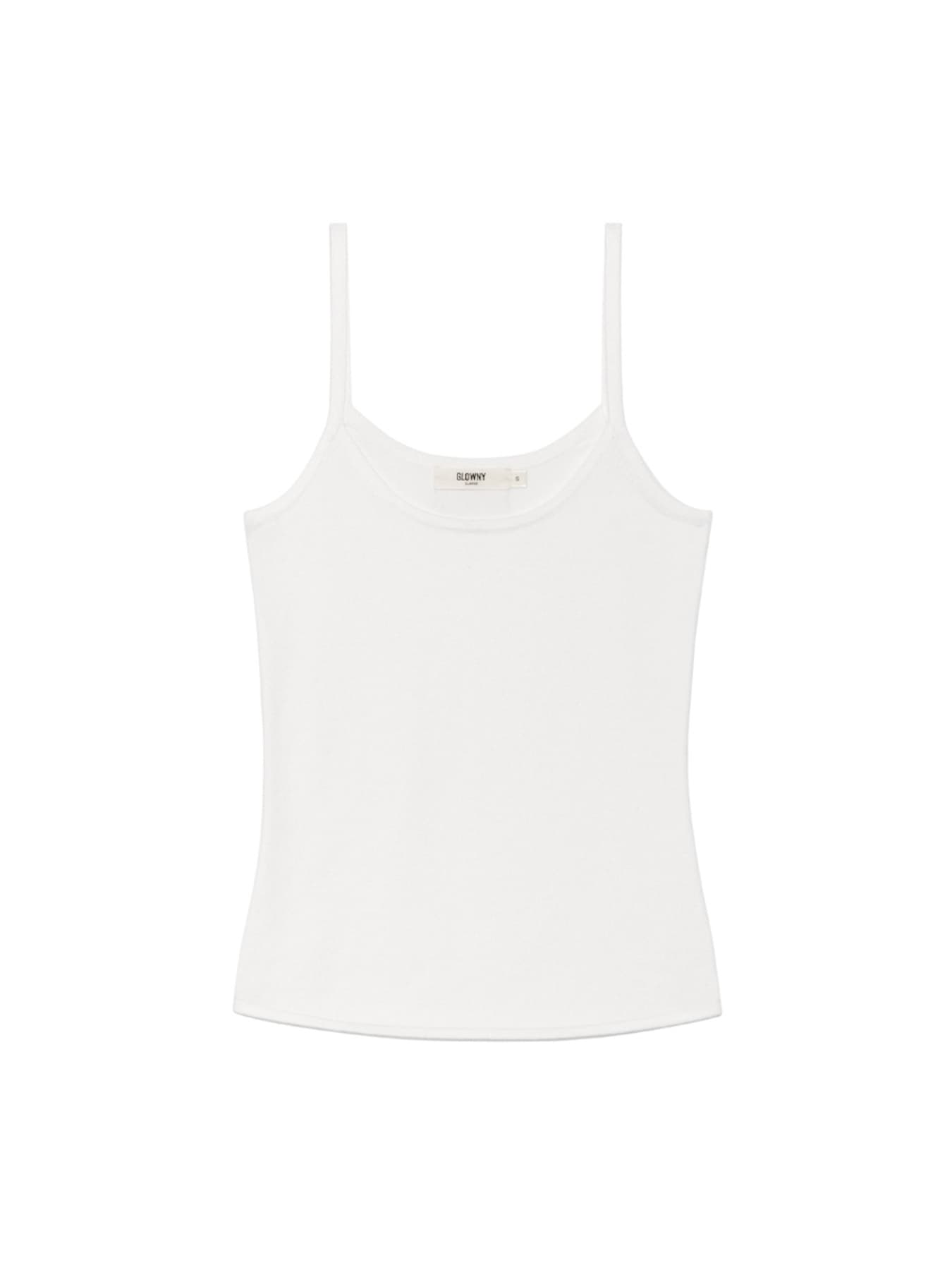 G CLASSIC KNIT CAMISOLE (WHITE)