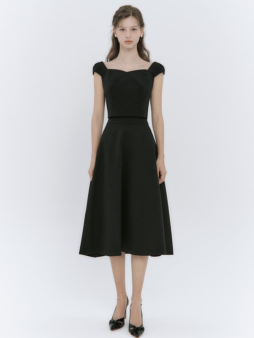 Asa flare skirt(2colors)