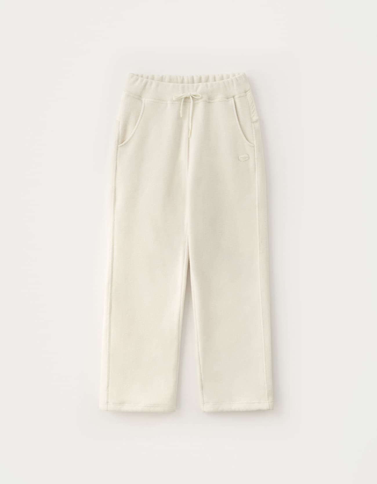 Fog Fleece String Pants - Ivory