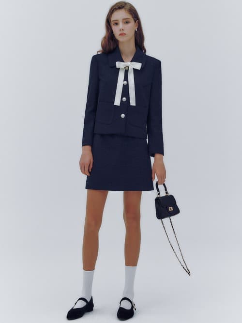 Marianne skirt_Navy