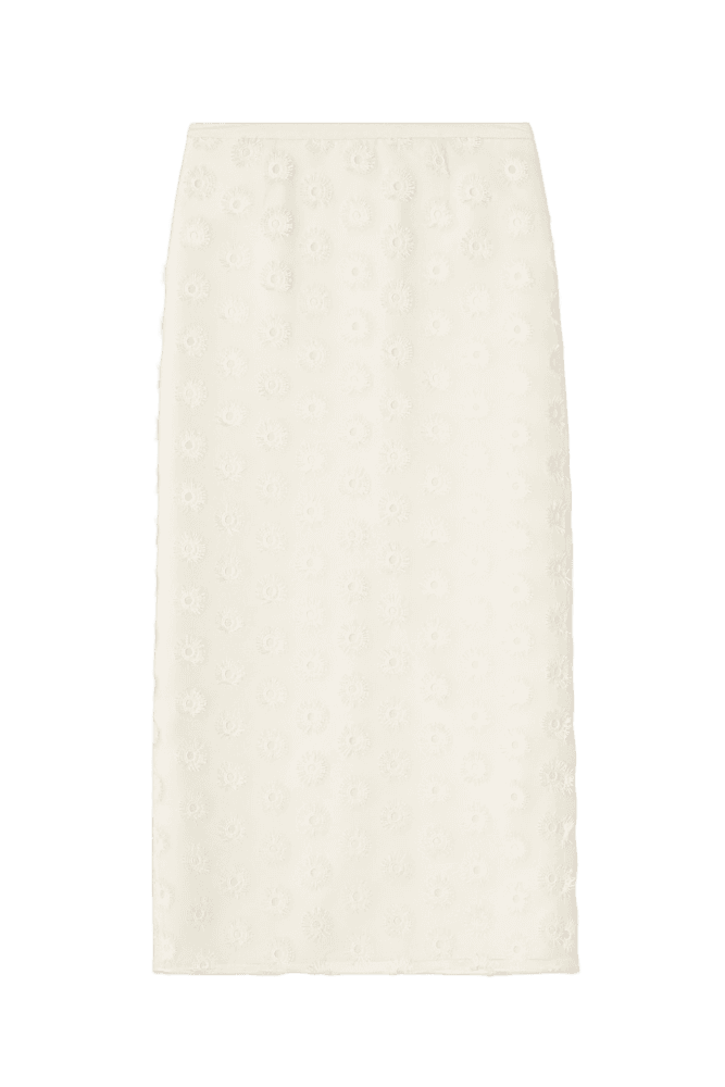 Daisy Cloud Skirt (Ivory)