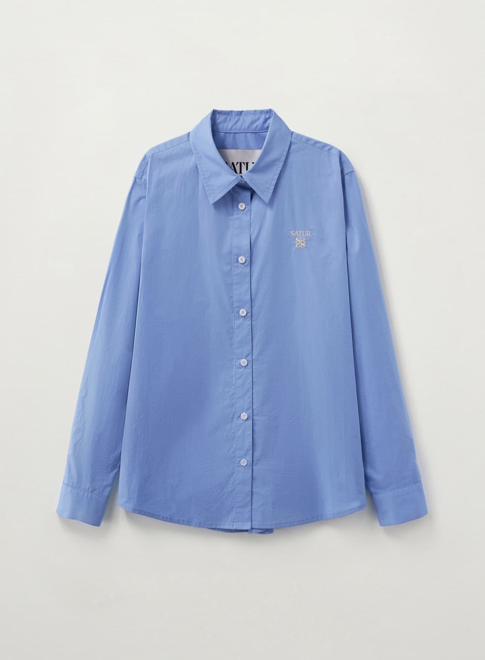 (W) Loren Apero Classic Shirt - Sky Blue