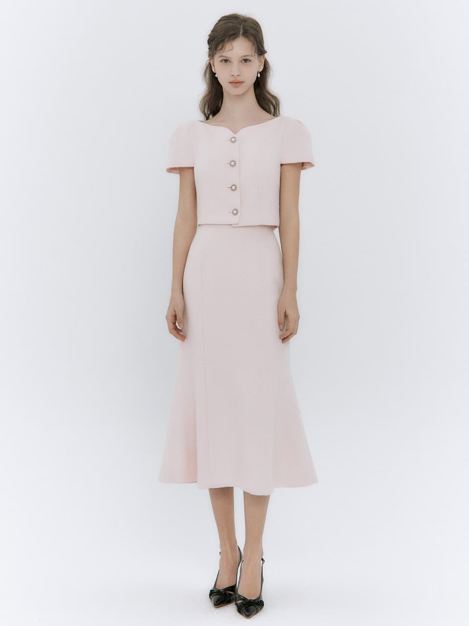 Eveliina tweed skirt