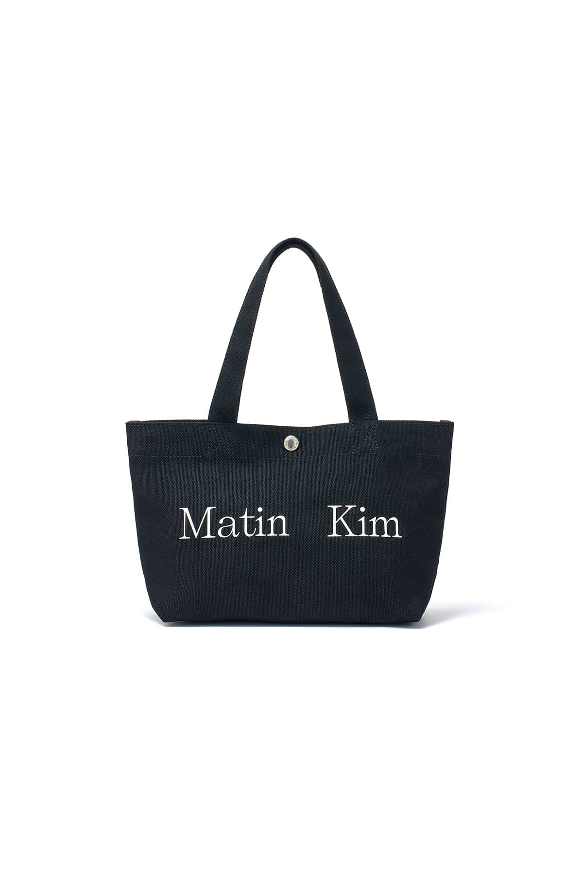 MATIN CANVAS MINI TOTE BAG IN BLACK