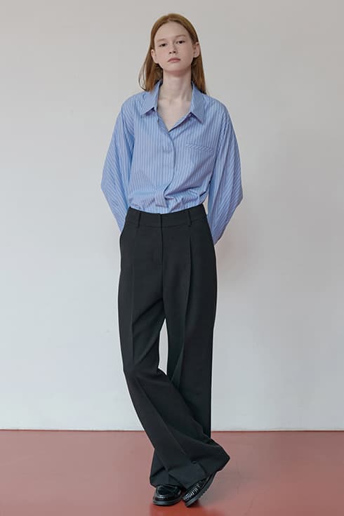 25FN new wide pants [BK]