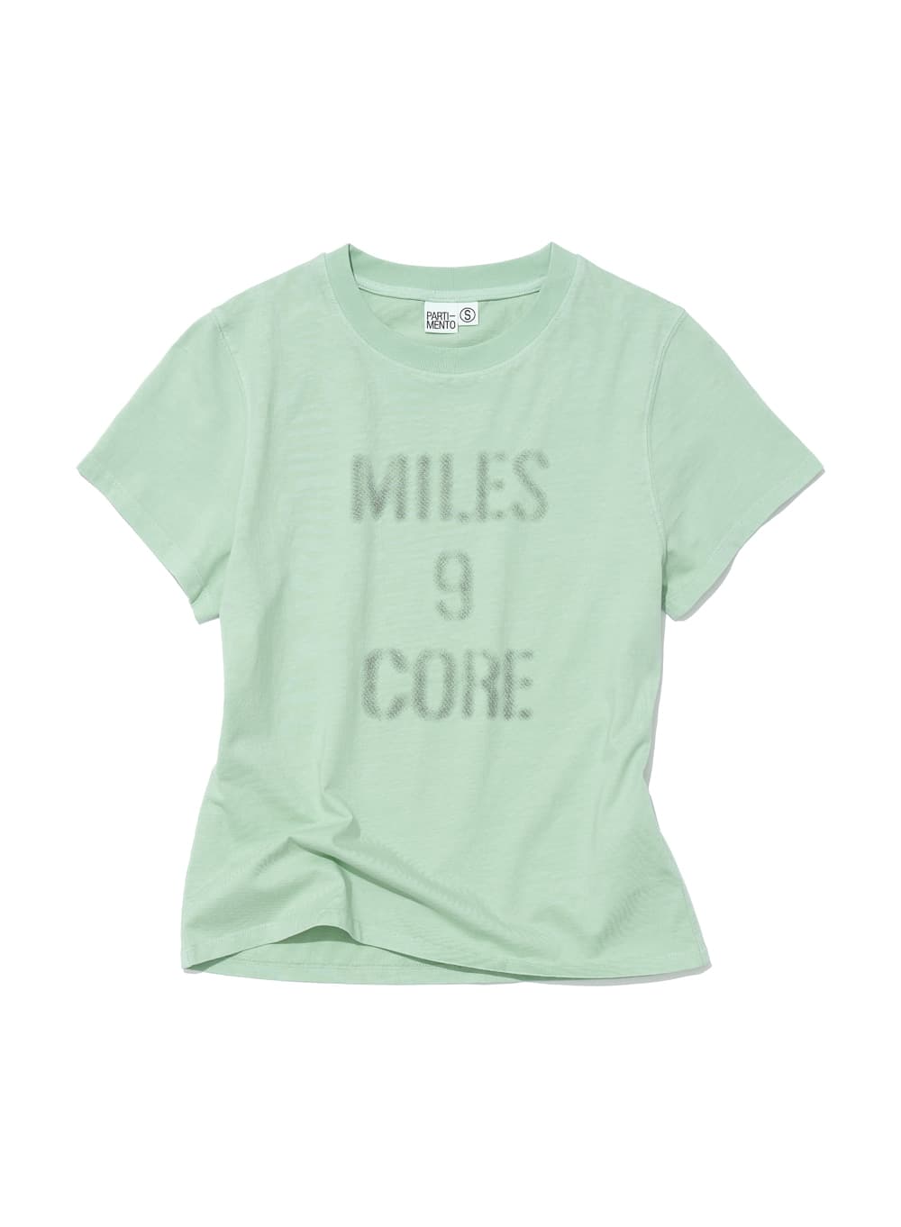 MILES 9 CORE RELAXED TEE_APPLE MINT