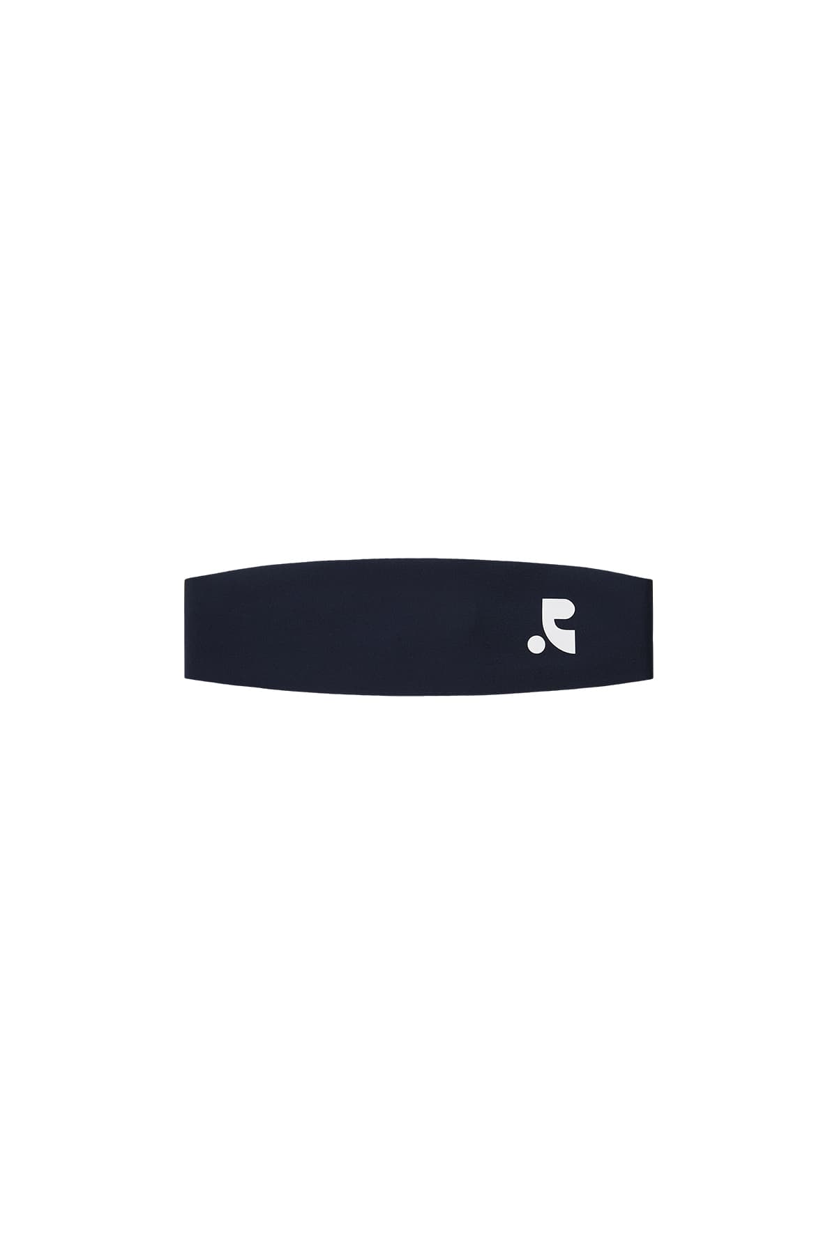 LOGO JERSEY HAIR BAND - NAVY