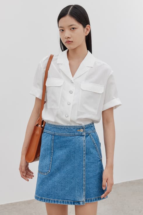 Summer pocket shirts [2colors]