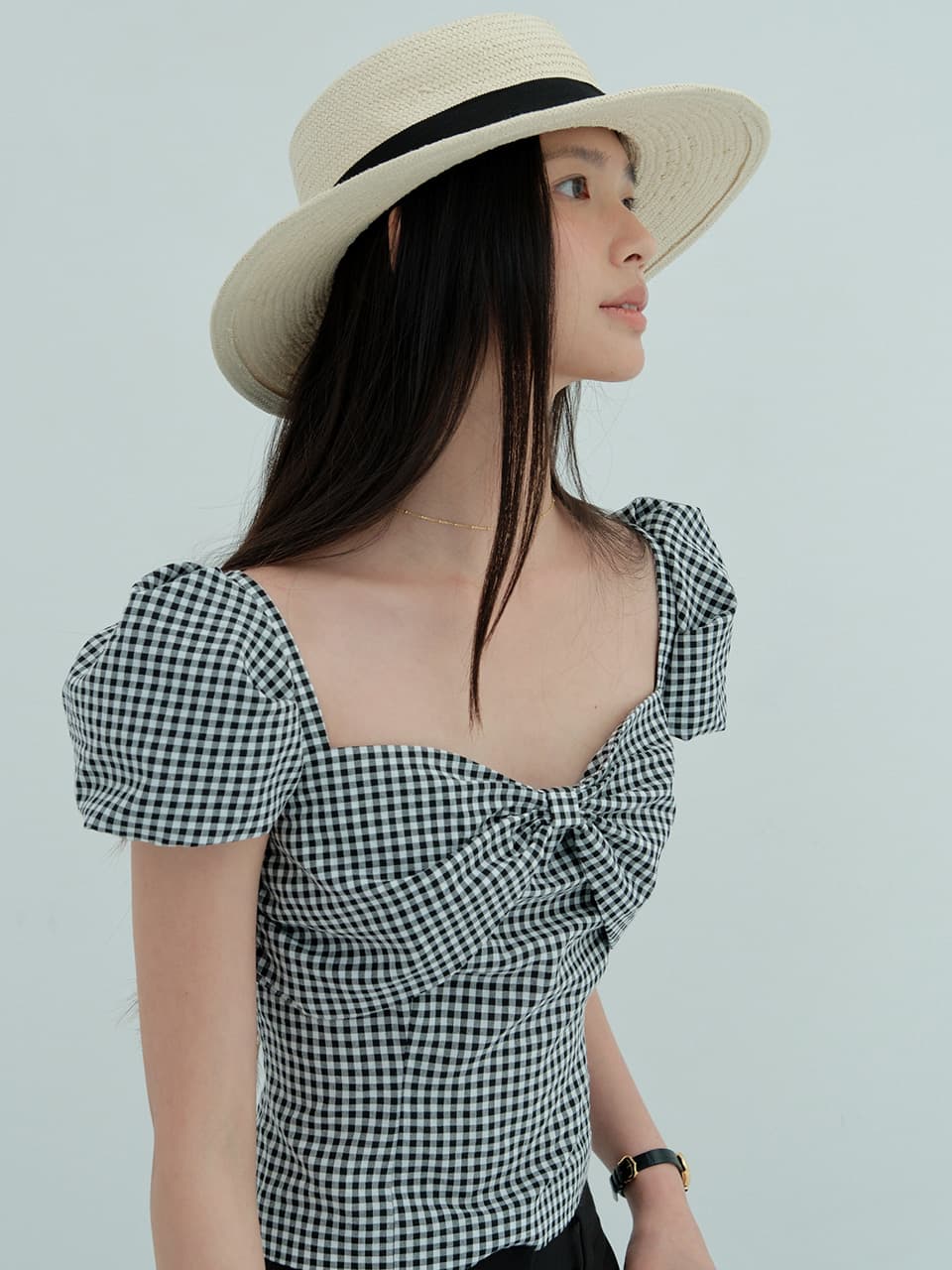 Angel Puff Blouse(2Color)