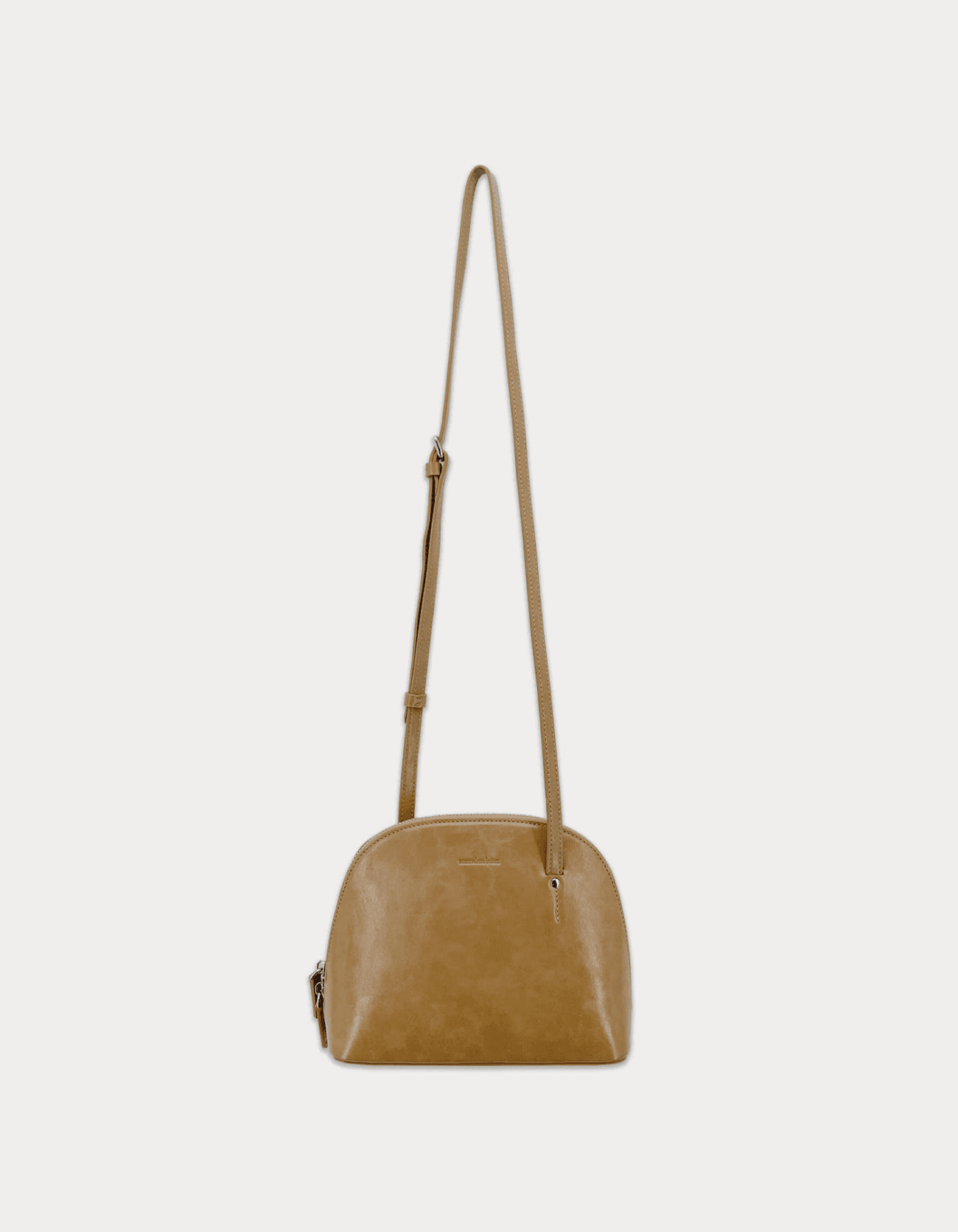 Pebble Cross Bag - Caramel