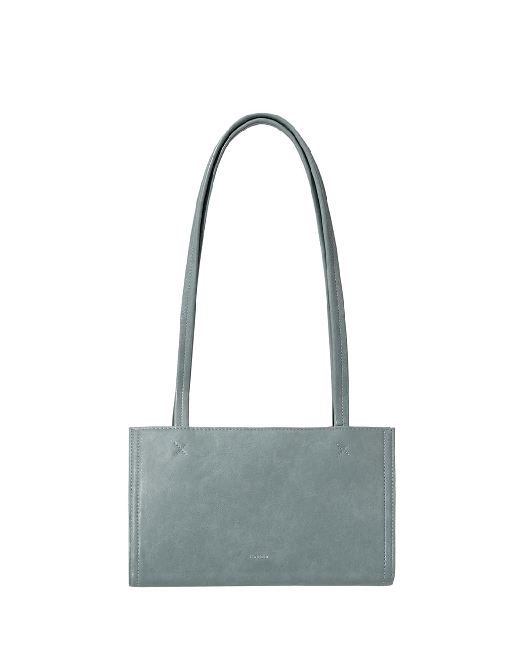 Oblong bag Tiny · 오블롱백 티니 / 데님블루