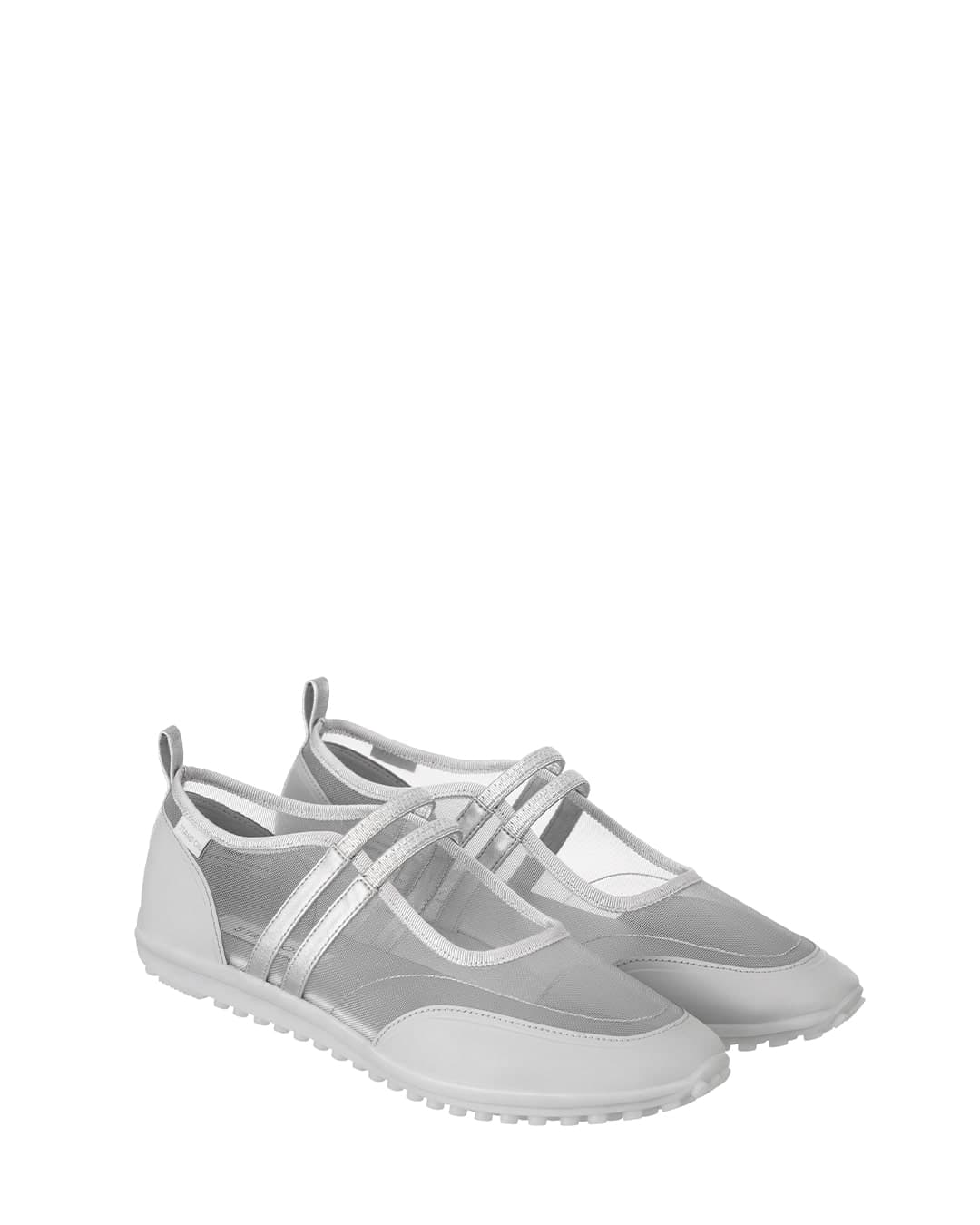 Strap Mary Jane Sneakers · 스트랩 메리제인 스니커즈 / 메쉬 실버