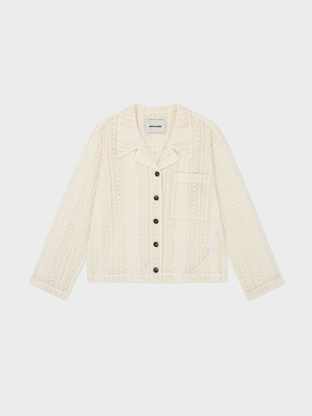 Lace Jacket_Ivory