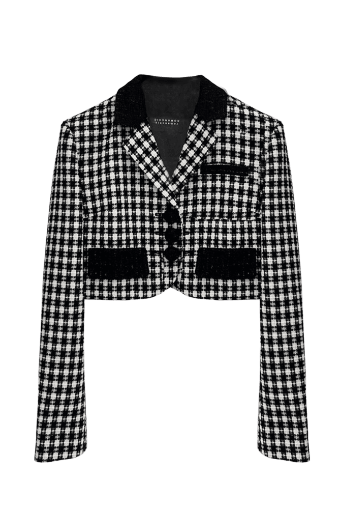 Three Button Jacket (Black)