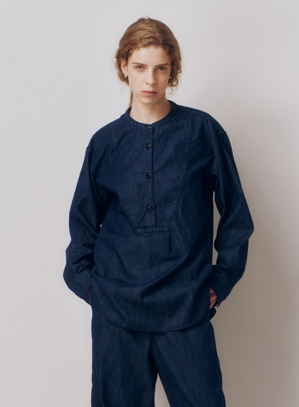 Aria Shirt Denim blue
