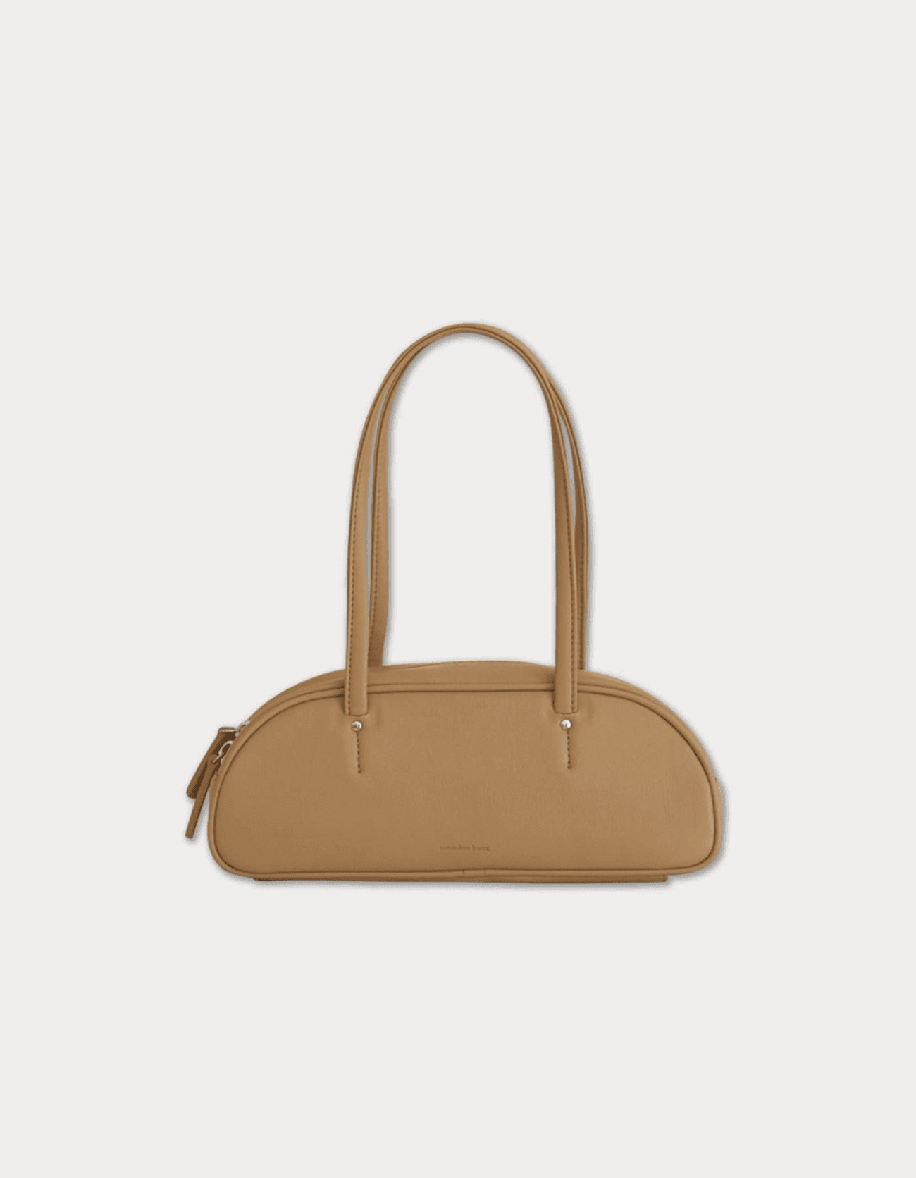 demi baguette bag - sand beige