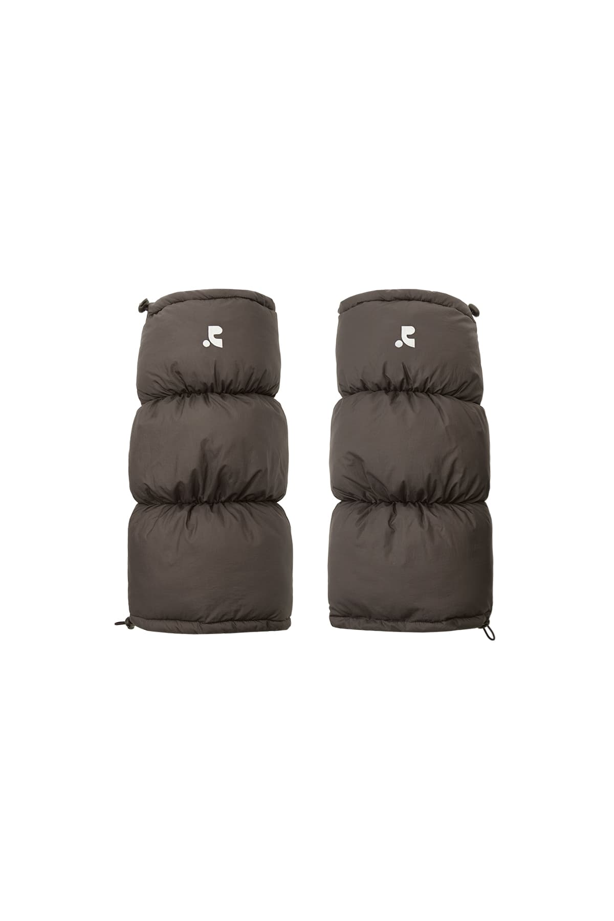 QUILTED LEG WARMER - BROWN