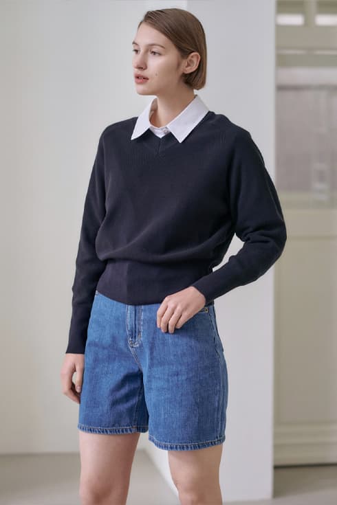 23SN basic knit pullover [3colors]