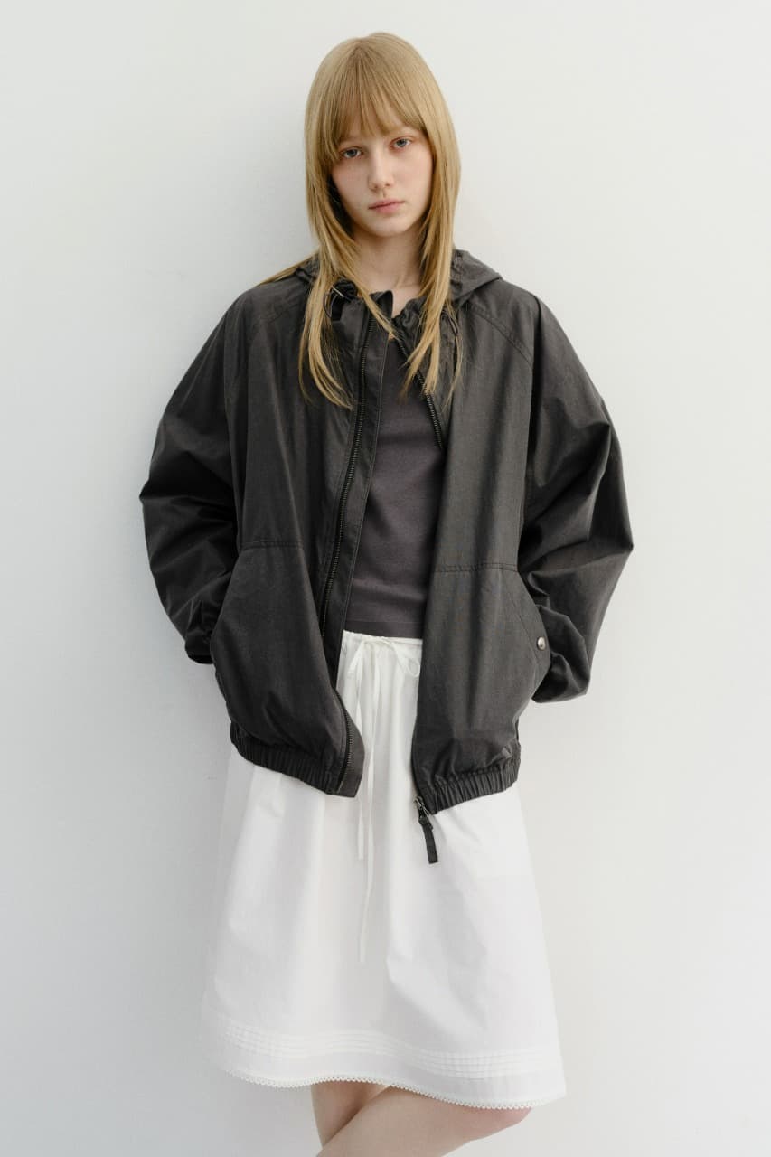 UNISEX SUMMER BREEZE WINDBREAKER BLACK_UDJU6B123BK