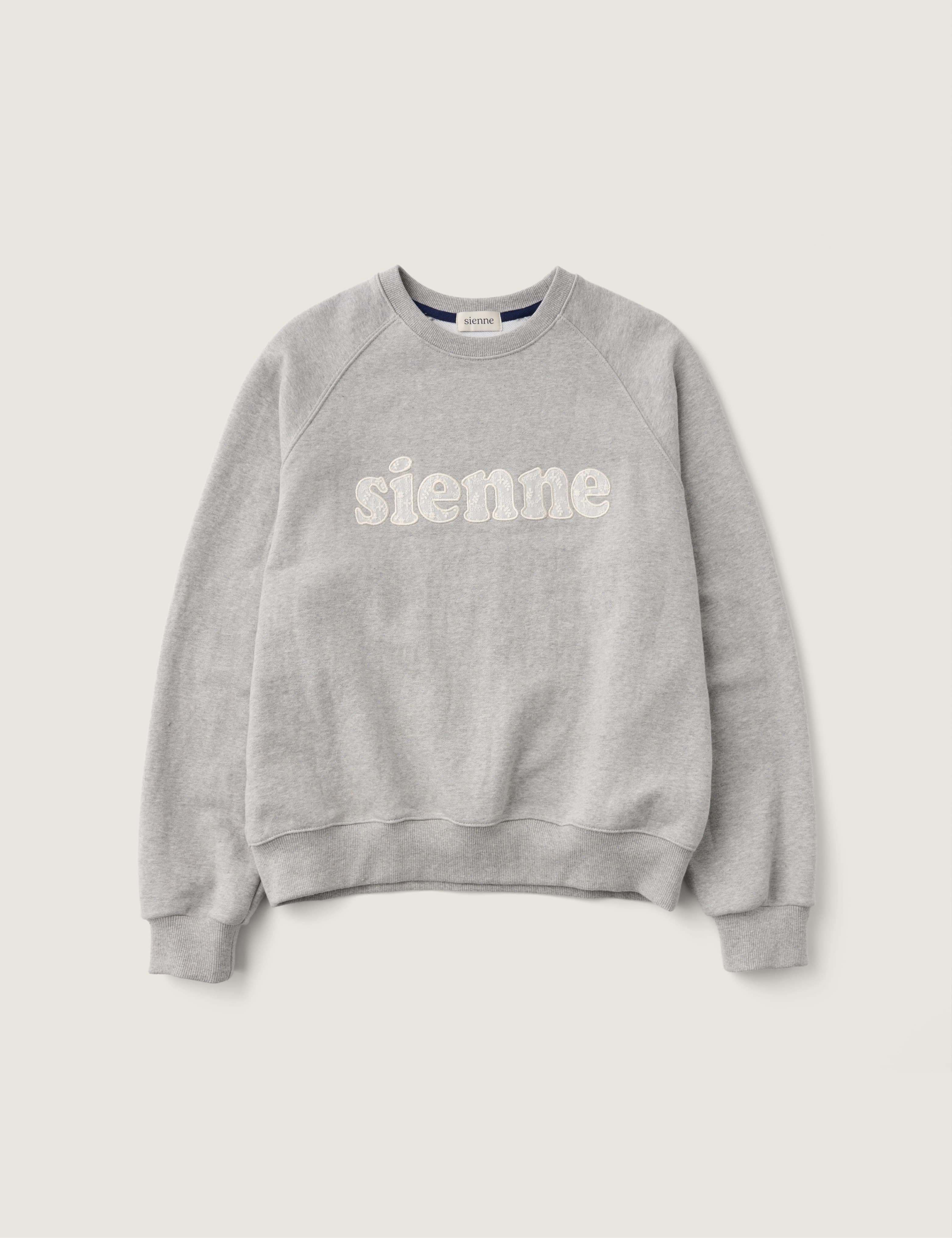 Sienne Lace Sweatshirts (Melange Gray)