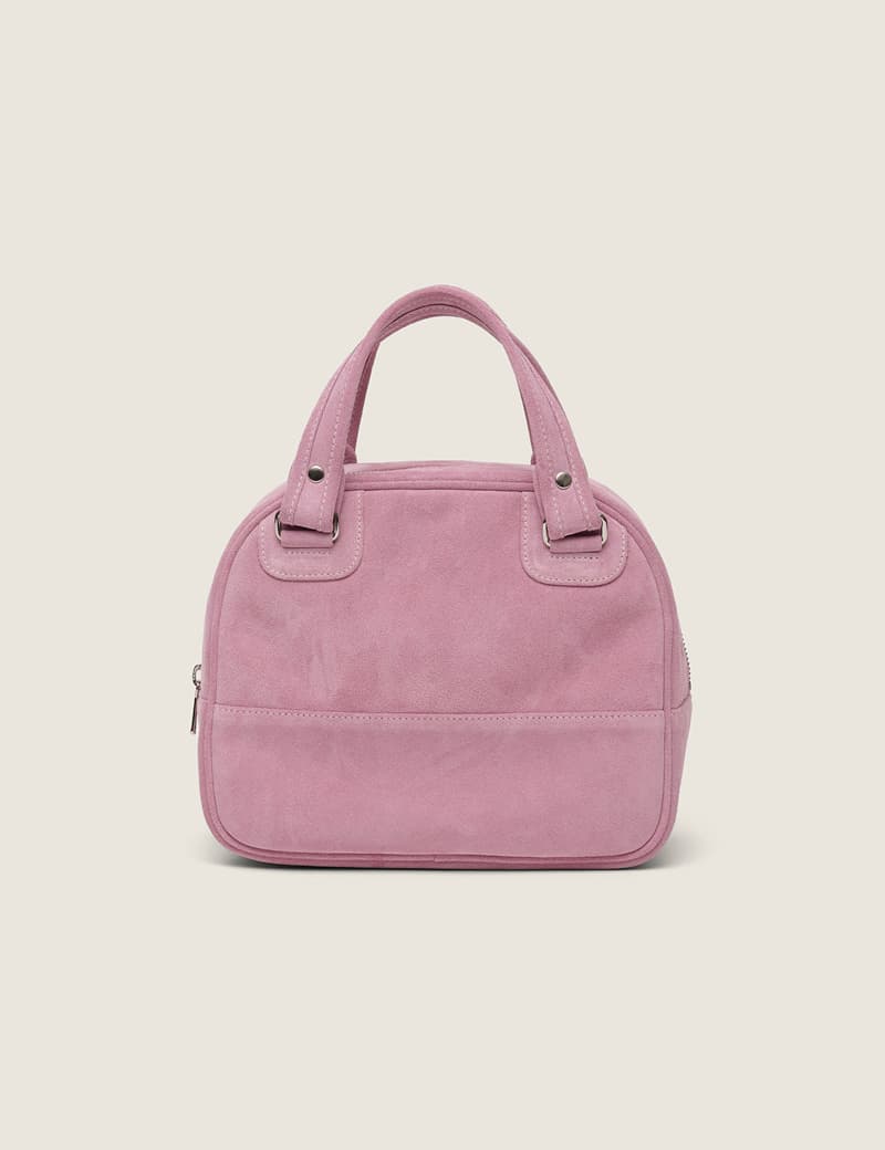 Luka Real Suede Bag (Pink)